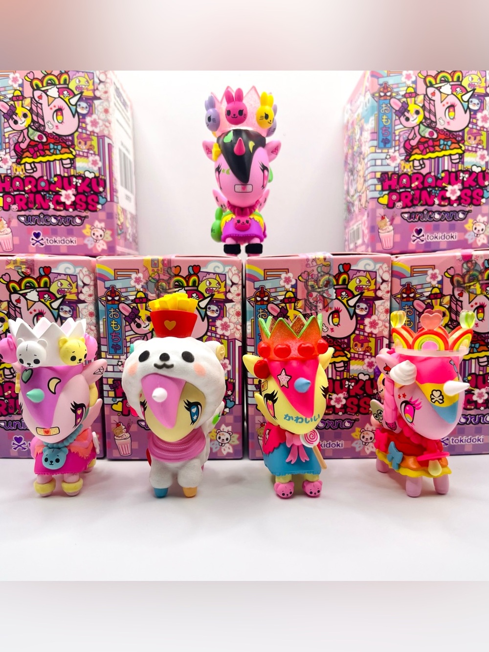 Tokidoki Harajuku Princess Unicorno Complete Set With Chaser - Picture 4 of 11